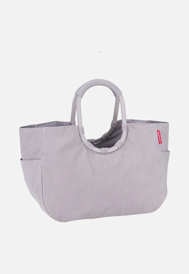 Loopshopper L Cord Grey - Einkaufskorb