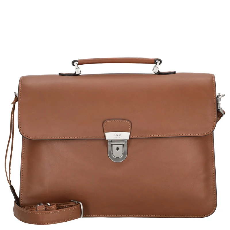 Picard Toscana - Aktentasche 37 cm (camel)
