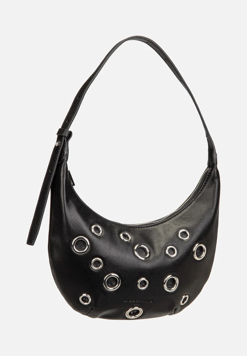Ryker Eylets Hobo XS Vintage Goat Black - Hobo Bag