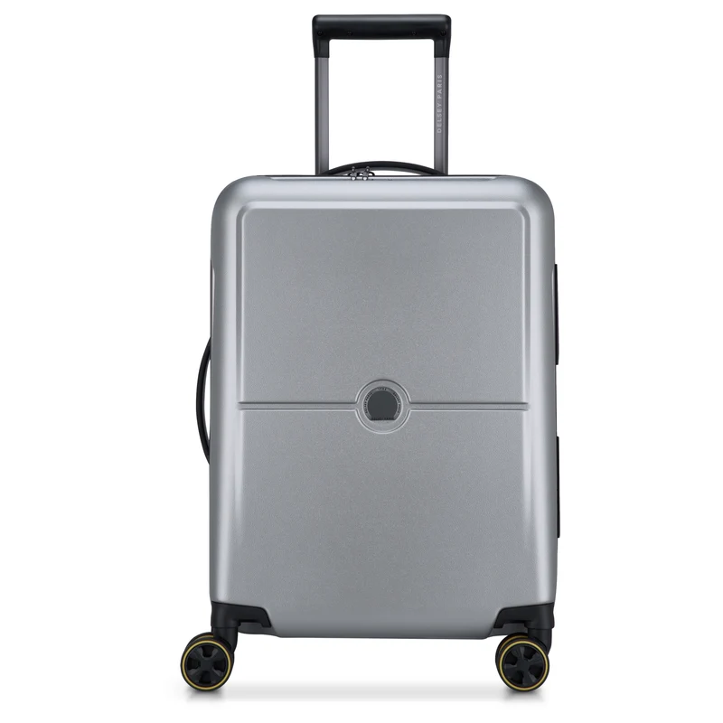 Delsey Paris Turenne 2.0 - 4-Rollen-Kabinentrolley Slim 55 cm (silber)