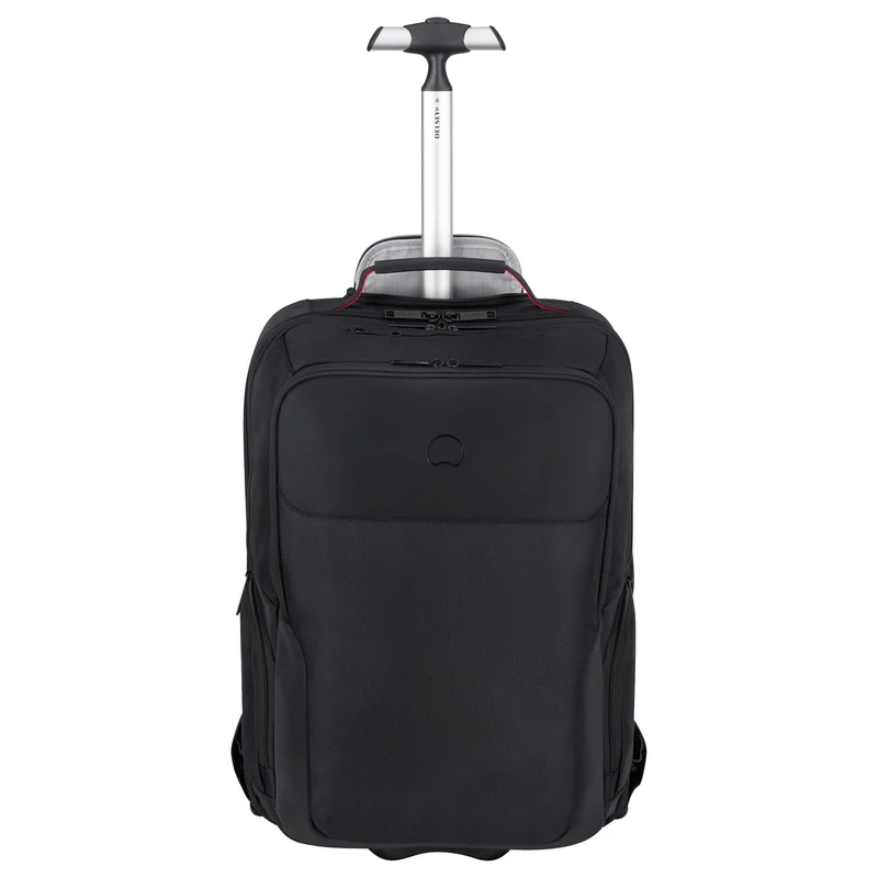 Delsey Paris Parvis Plus WPS 34 - 2-Rollen - Rucksacktrolley 17.3" S 51 cm (schwarz)