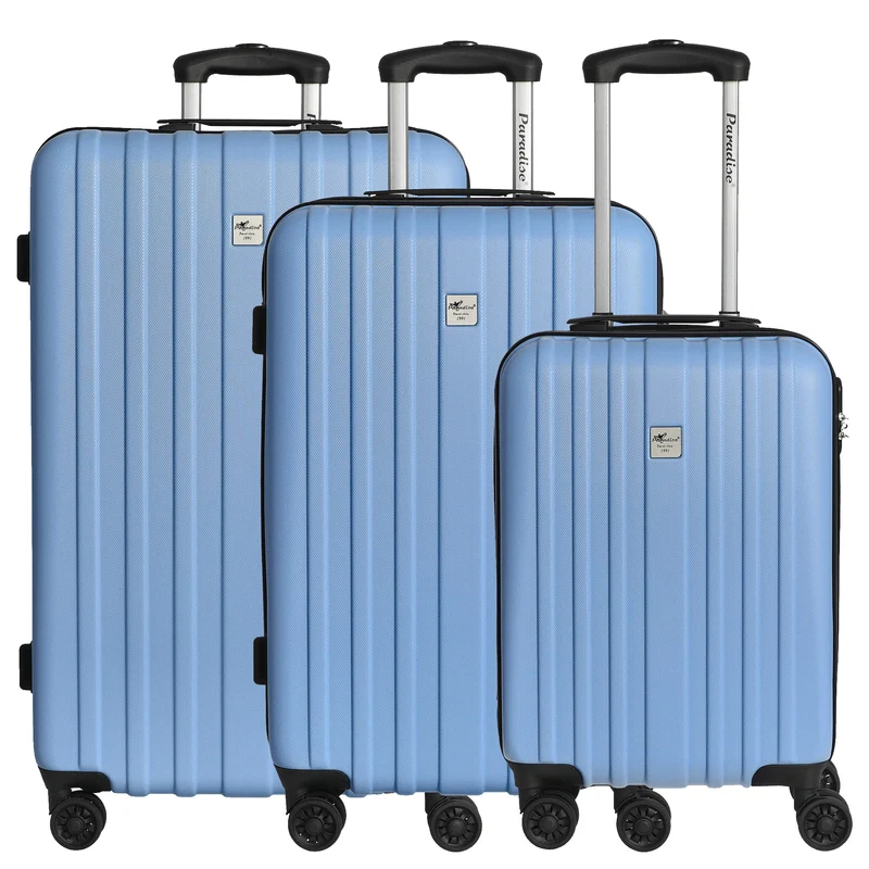 CHECK.IN Aurora - Trolley-Set 3tlg. (himmelblau)