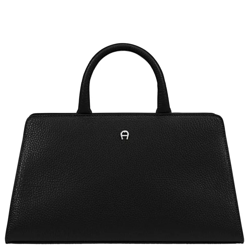 Aigner Cybill - Henkeltasche 30.5 cm (black)