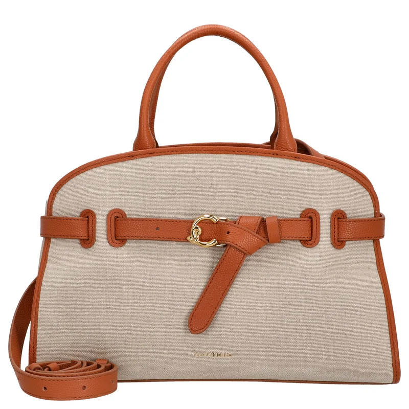 Coccinelle Sabine - Henkeltasche 34 cm (natural/carb)