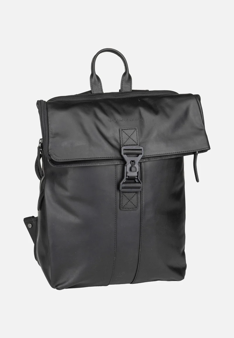 Savona 0322 Black - Rolltop Rucksack