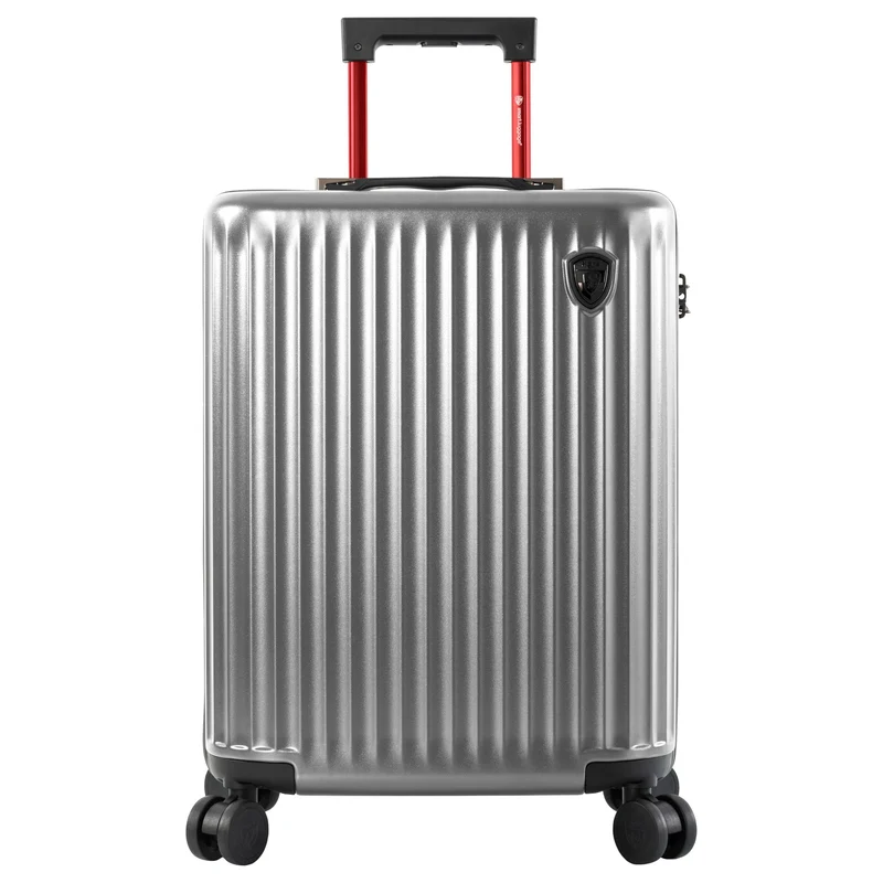 Heys SmartLuggage - 4-Rollen-Kabinentrolley S (silber)