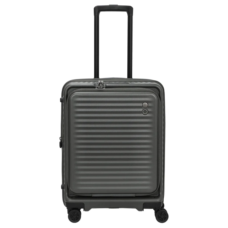 Echolac Celestra FA - 4-Rollen-Kabinentrolley 14" S 55 cm erw. USB (deep olive)