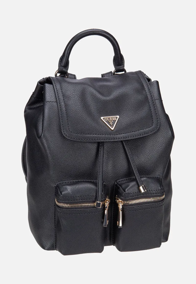 Manhattan II Flap Black - Rucksack