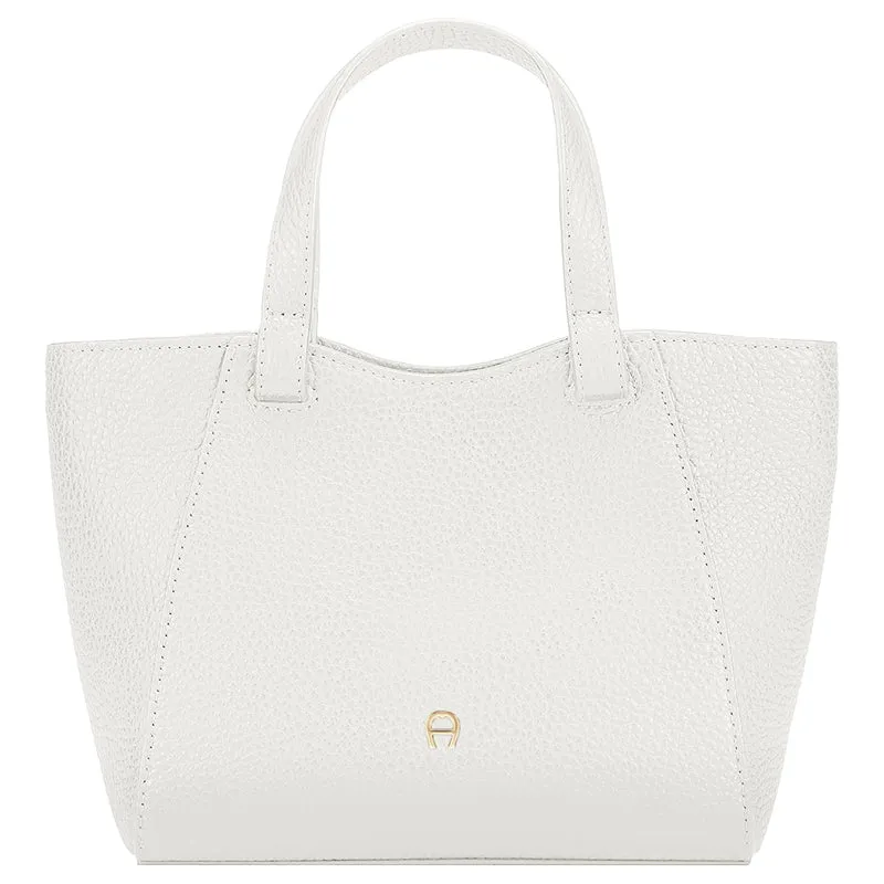 Aigner Pura S - Henkeltasche 26 cm (cotton white)