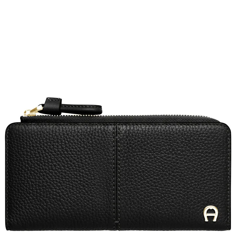 Aigner Ambra - Geldbörse 10cc 17.5 cm (black)