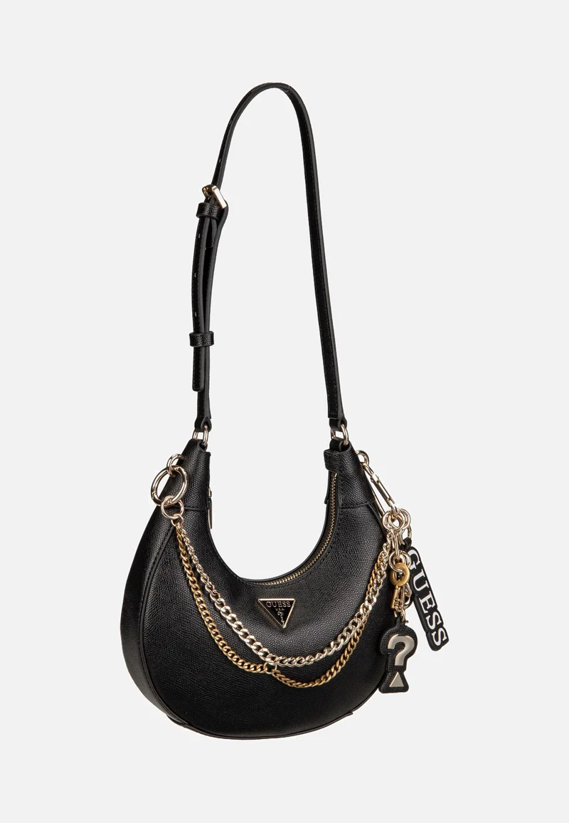 Davina Shoulder Black - Umhängetasche