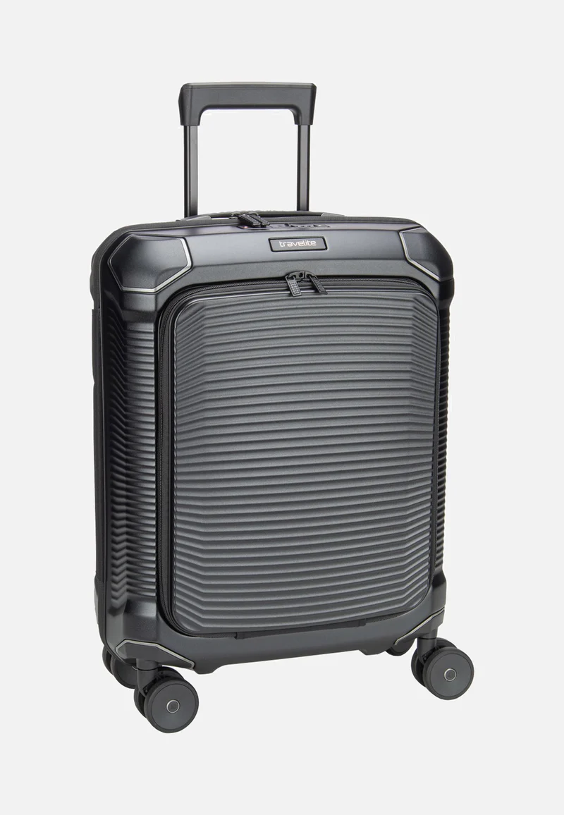 Millennium Trolley 4W S Front Pocket Black - Koffer