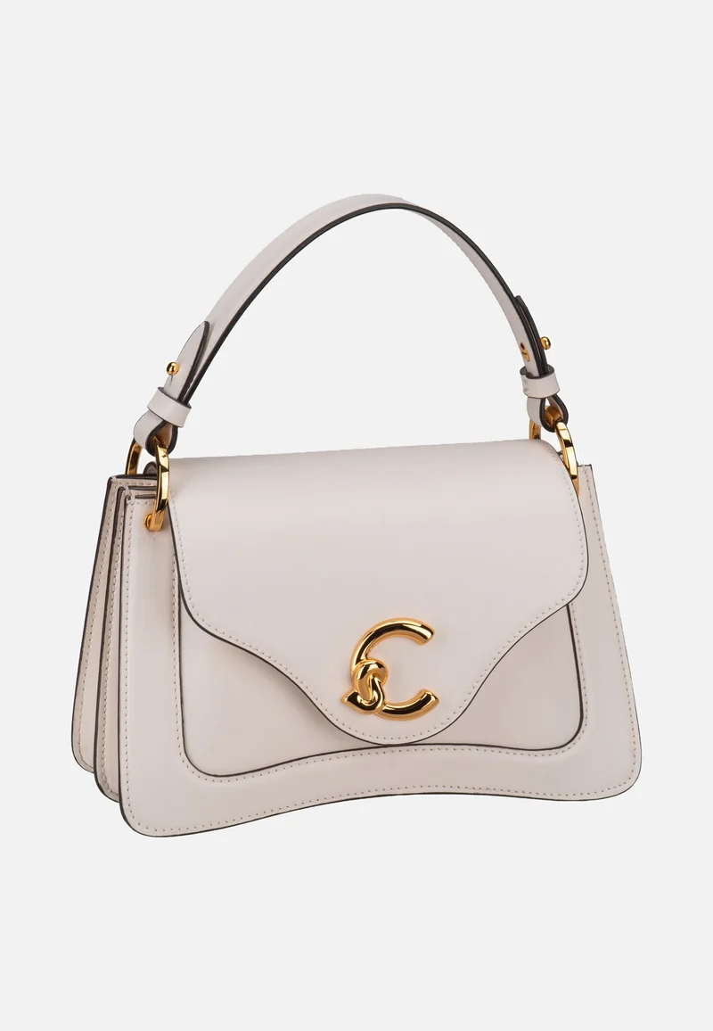 C-Me Calf 1802 Pearl - Henkeltasche