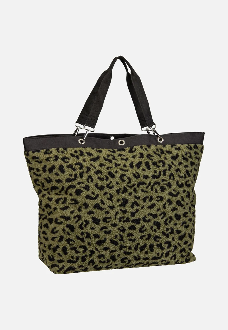 Shopper XL Teddy Leo Olive - Einkaufstasche