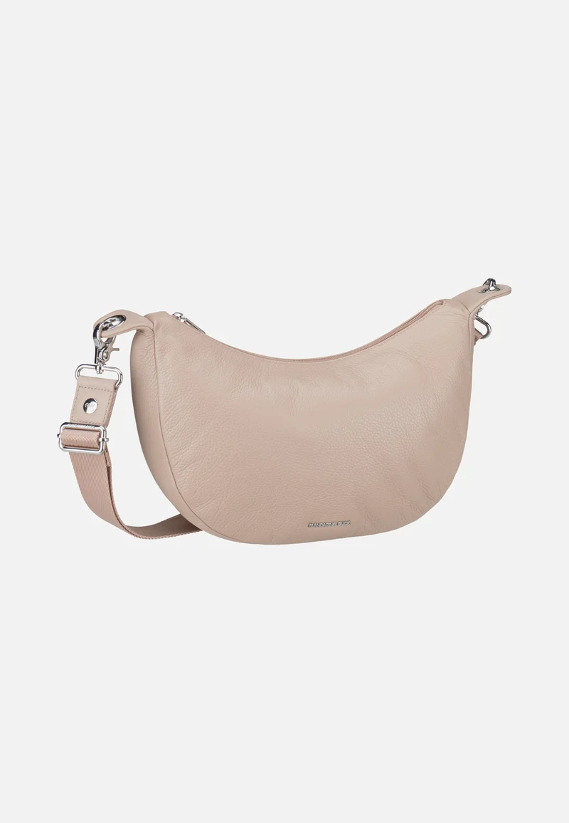 Mellow Leather Hobo FZT03 Warm Taupe - Hobo Bag
