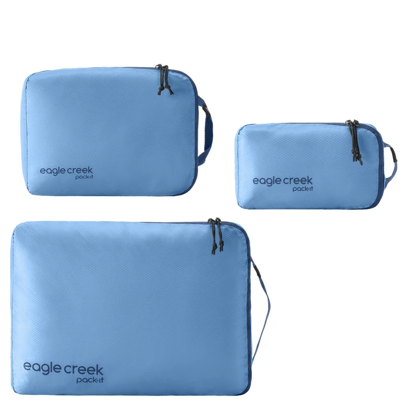 Eagle Creek Pack-It Isolate Cube Set XS/S/M 3tlg. - Packsack (blue dawn)