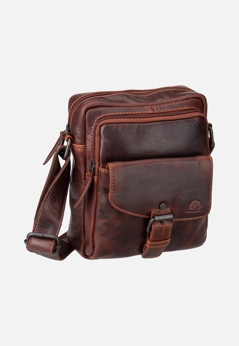 Rugged Shoulderbag M Teak Brown - Schultertasche