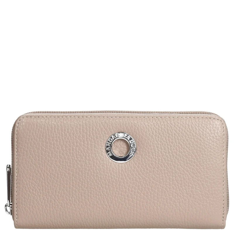 Mandarina Duck Mellow Leather - Geldbörse 12cc 19 cm (warm taupe)