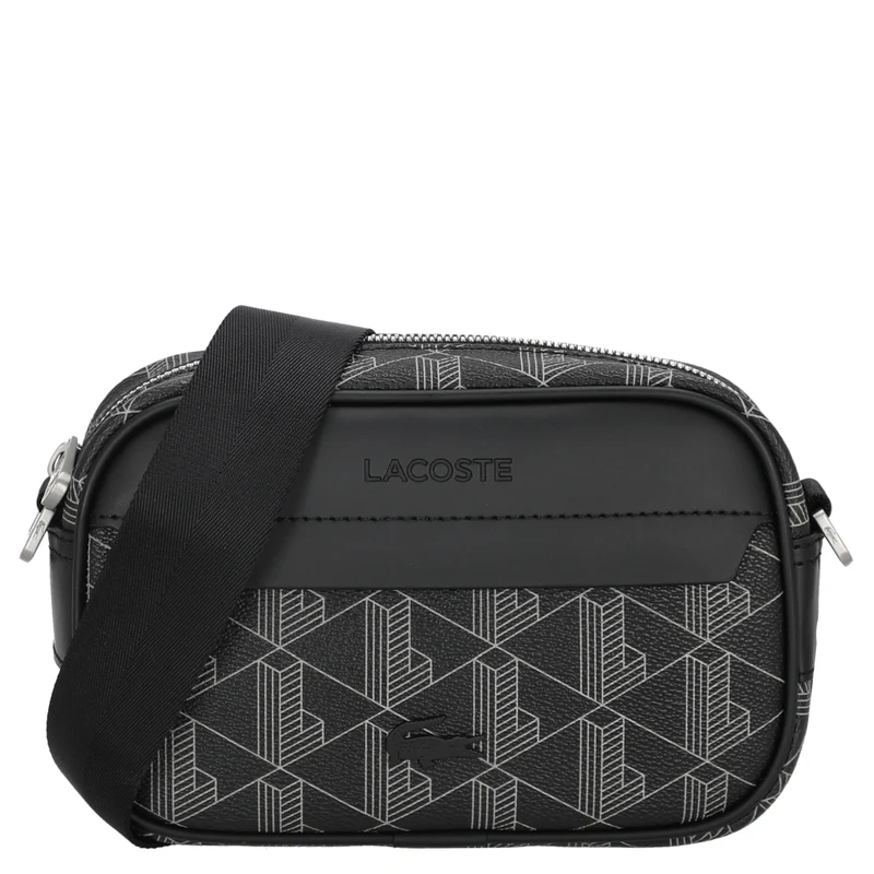 Lacoste The Blend Reporter - Umhängetasche S 19 cm (monogram black gray)