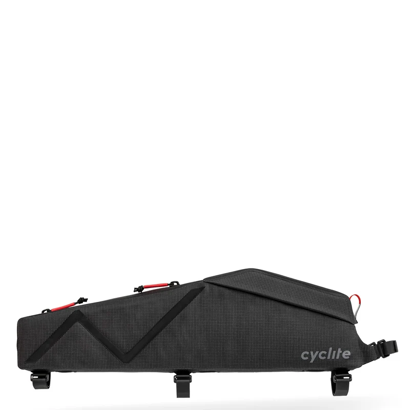 Cyclite Top Tube Bag Large / 02 - Rahmentasche (Bikepacking) 42 cm (black)