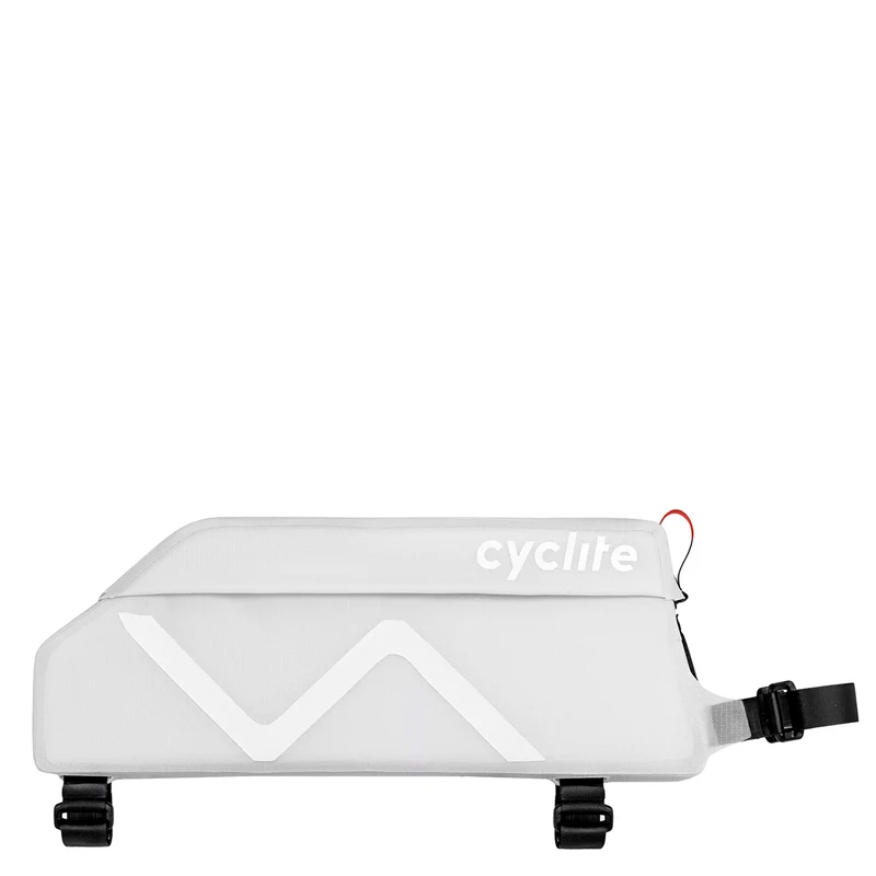 Cyclite Top Tube Bag / 03 - Rahmentasche (Bikepacking) 25 cm (light grey)