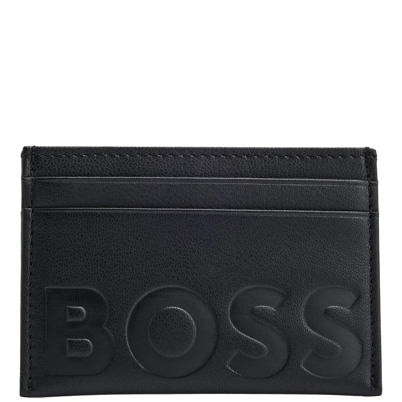 BOSS Big - Kreditkartenetui 4cc Leder 10 cm (black)