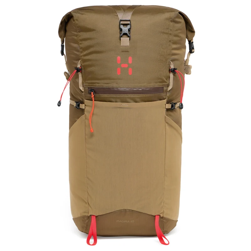 Haglöfs Magma Roll-top 40 WR - Wanderrucksack 52 cm (teak brown/oak brown)