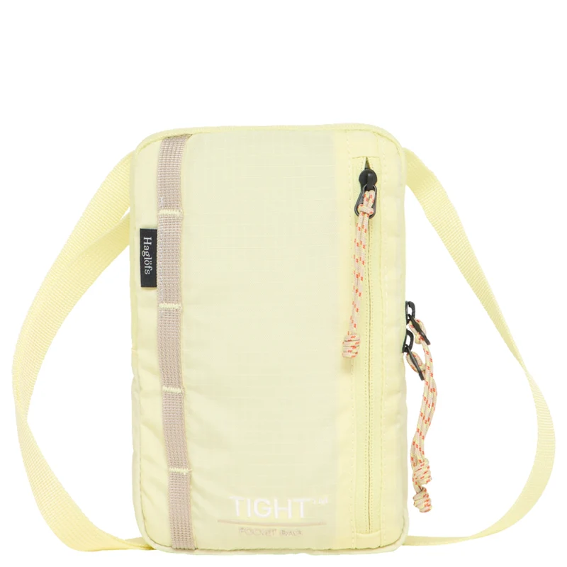 Haglöfs Tight Pocket Bag - Umhängetasche 16.5 cm (yellow rise/chalk beige)