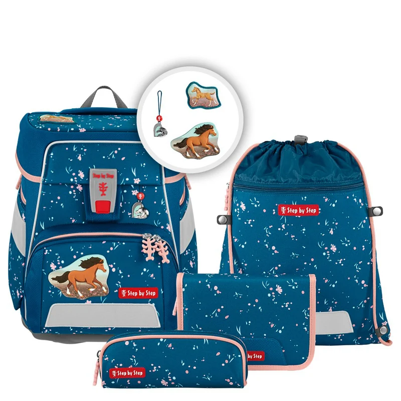 Step by Step Space - Schulranzen Set 5tlg. (Wild Horse Ronja)