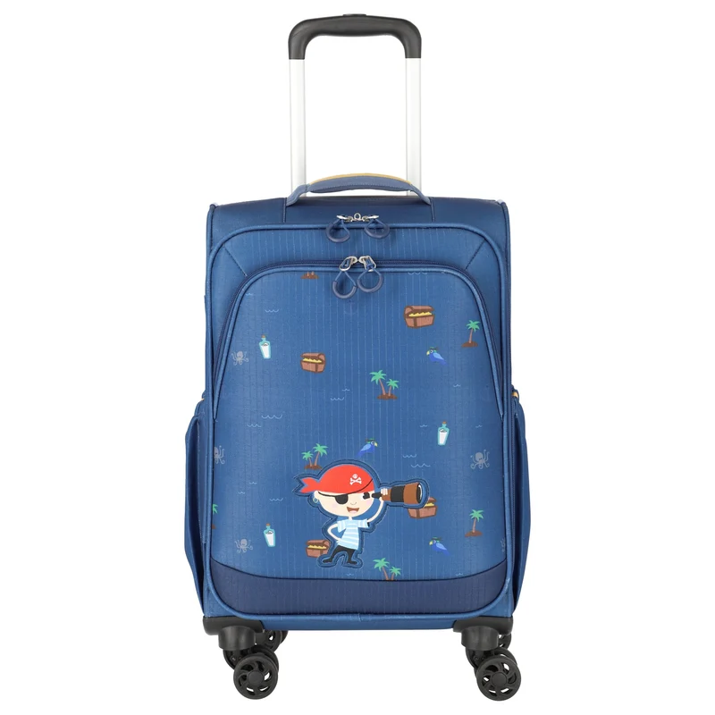 Travelite Minimover - 4-Rollen-Kindertrolley 55 cm (Pirat)