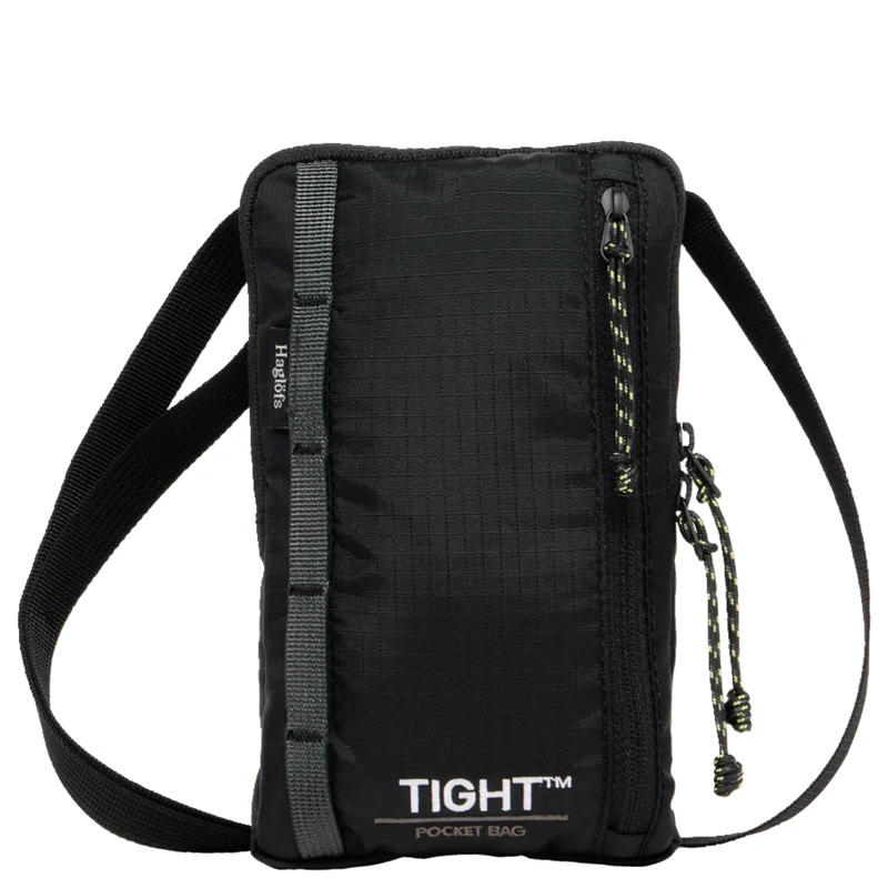 Haglöfs Tight Pocket Bag - Umhängetasche 16.5 cm (true black/magnetite)