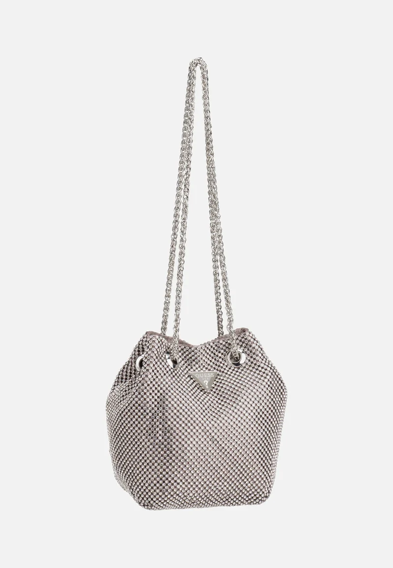 Zalina Pouch 50750 Silver - Abendtasche