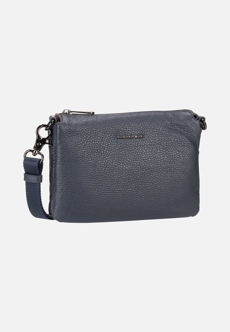 Mellow Leather Pochette FZT82 Dress Blue - Crossbody Bag