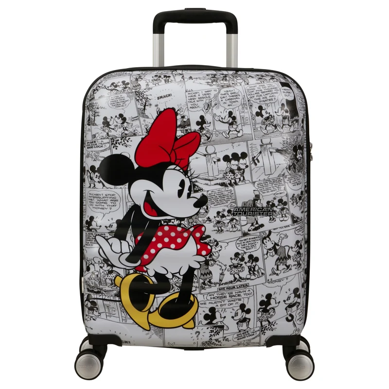 American Tourister Wavebreaker Disney - 4-Rollen-Kabinentrolley 55 cm (weiß)