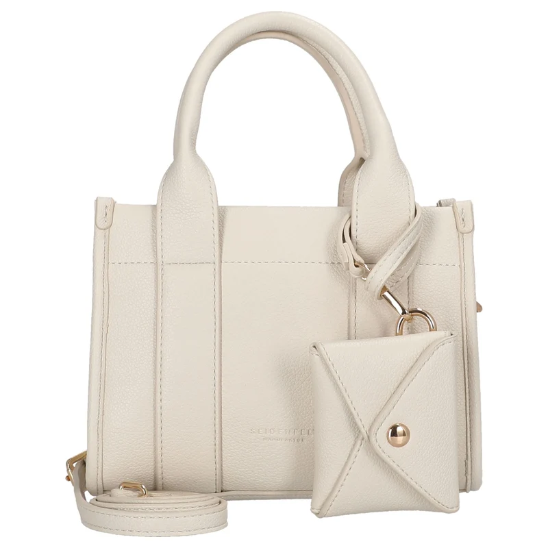 Seidenfelt Meloy Mini Tote - Henkeltasche 20 cm (soft cream)