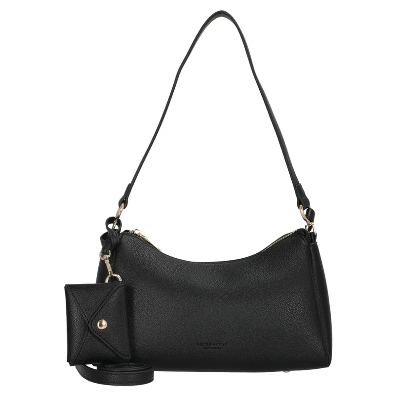 Seidenfelt Meloy - Schultertasche 30 cm (black)