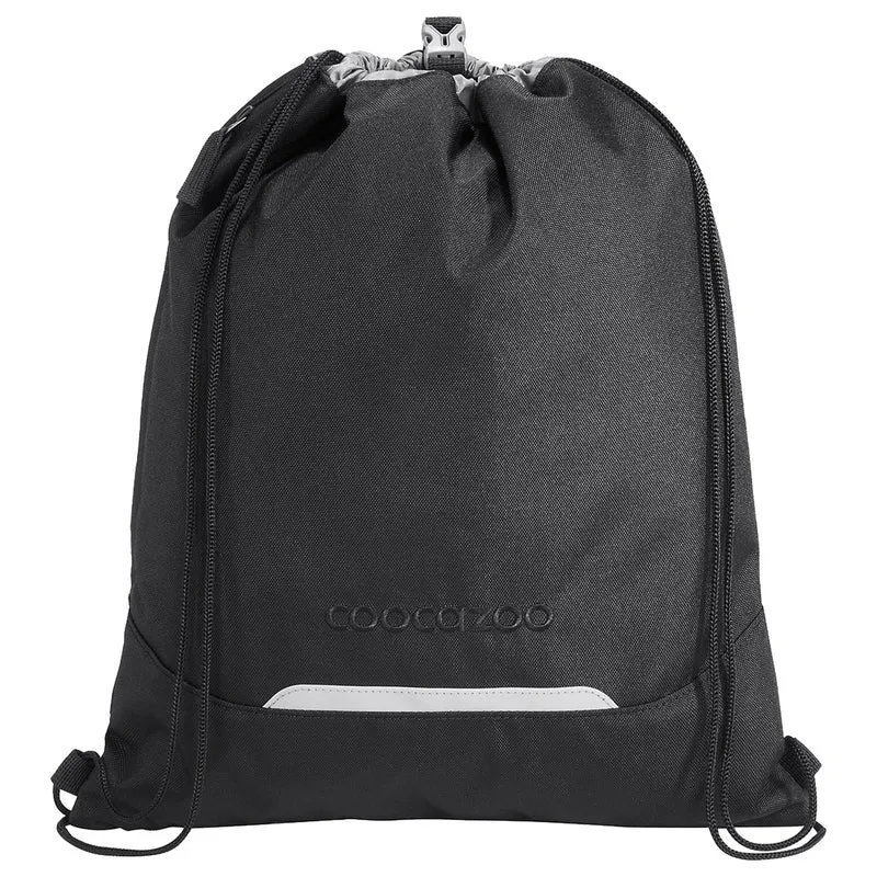 Coocazoo Zubehör - Turnbeutel 43 cm (Black Coal)