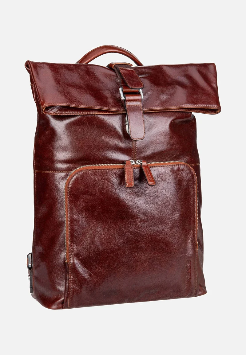 Buddy 5667 Cognac - Rolltop Rucksack