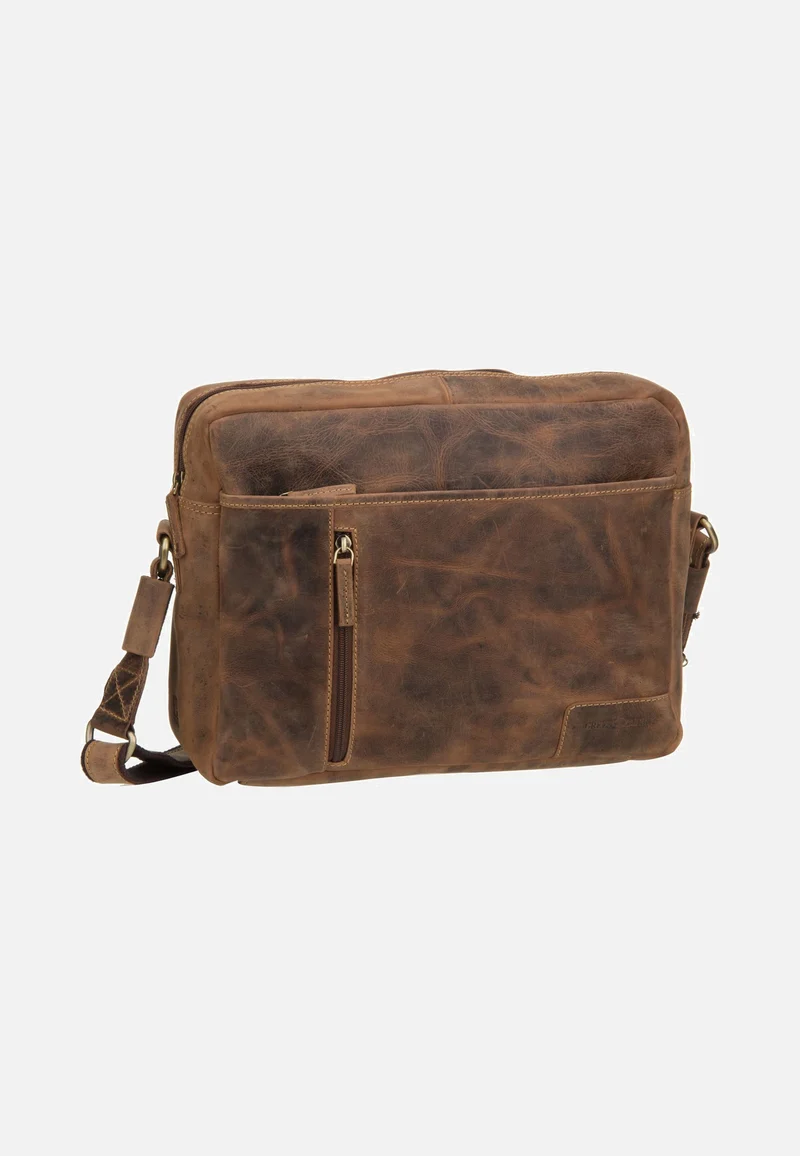 Vintage 1653 Reporter Bag Sattelbraun - Crossbody Bag