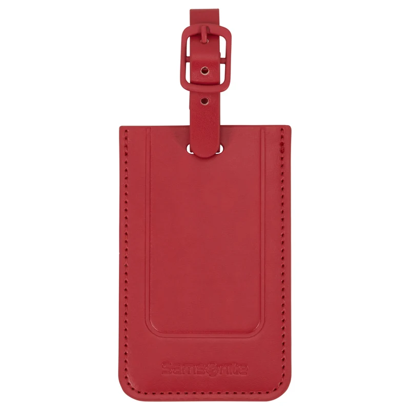 Samsonite Ta Revolution Rectangle Luggage Tag - Kofferanhänger 2tgl. (red)