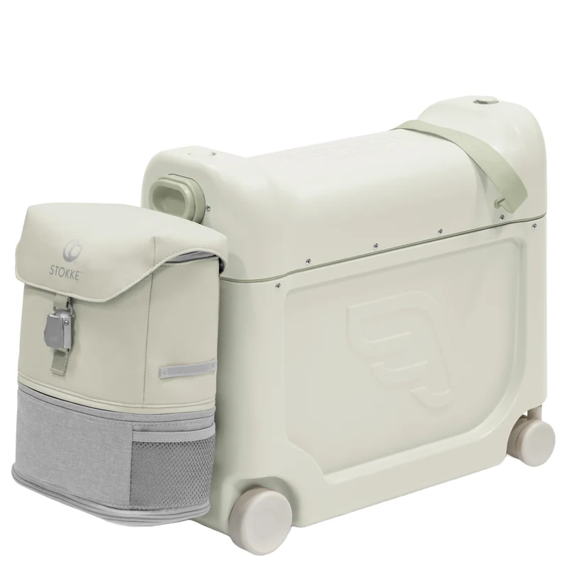 Stokke® JetKids™ Reiseset BedBox 46 cm Set 2 tlg. - 4-Rollen-Kabinentrolley (sea green)