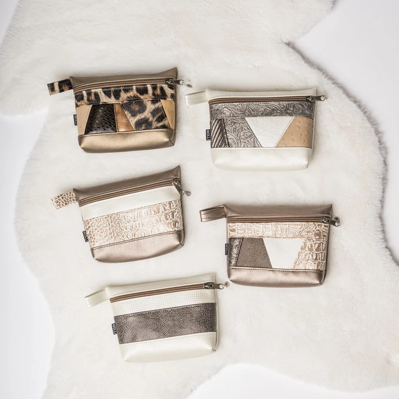 Beauty-bag biege