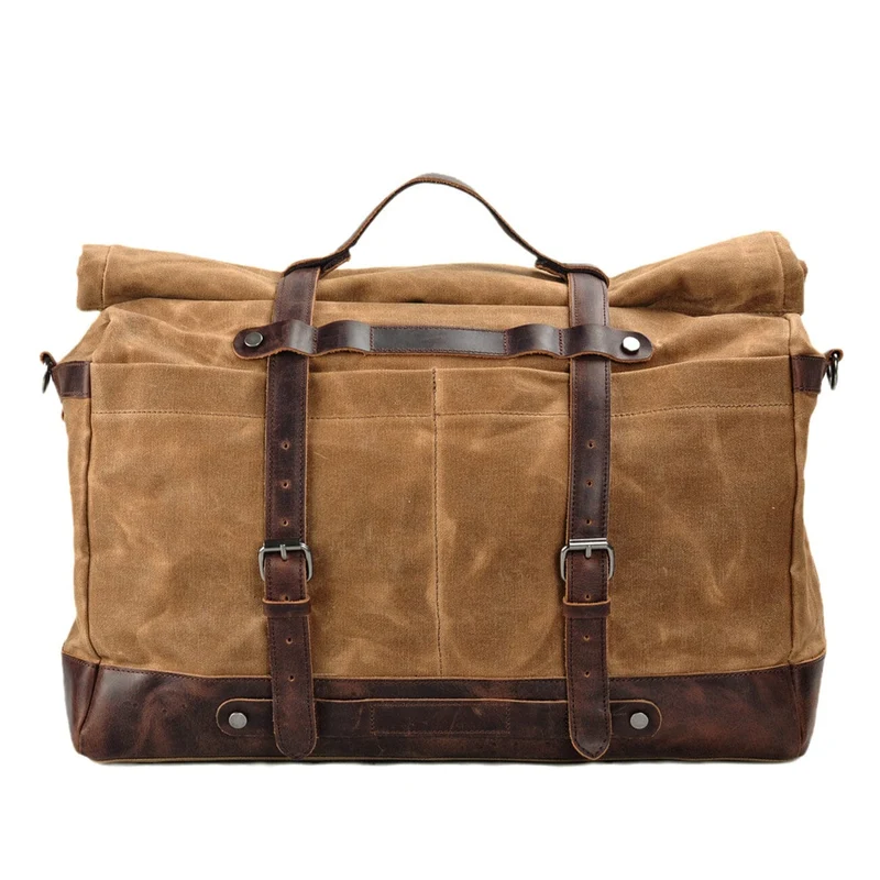 Waxed Canvas Duffle Bag | NUNAVUT