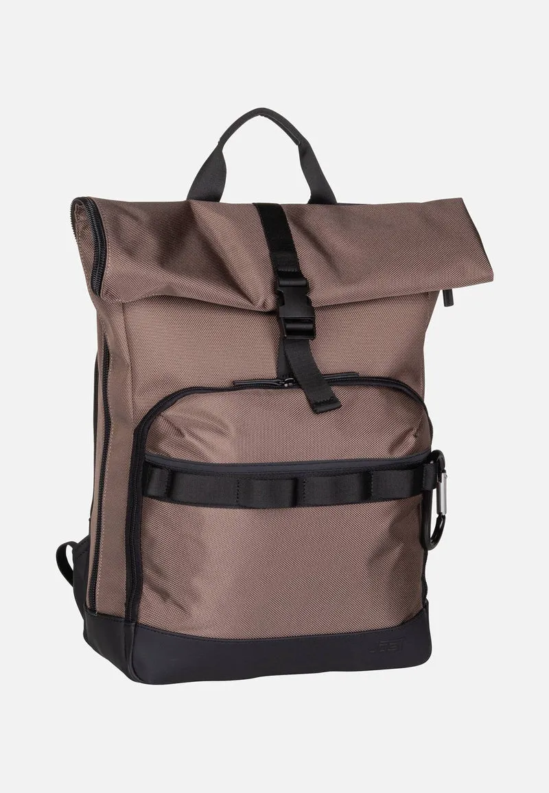 Balling Kurier 4015 Taupe - Rolltop Rucksack