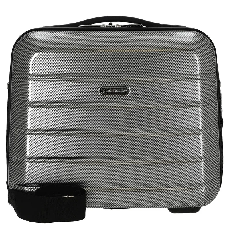 CHECK.IN London 2.0 - Beautycase 33 cm (carbon silver)