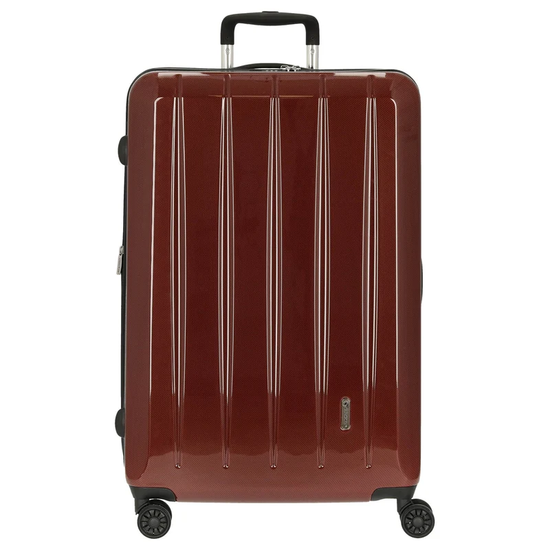 CHECK.IN London 2.0 - 4-Rollen-Trolley 75 cm (carbon rot)