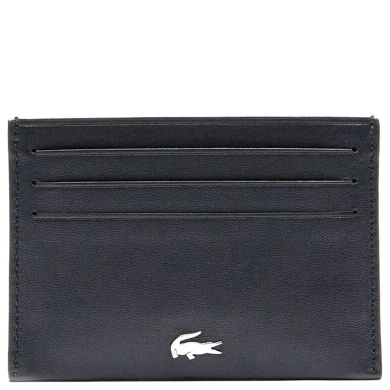 Lacoste FG - Kreditkartenetui Leder 6 cc 11 cm (blue)
