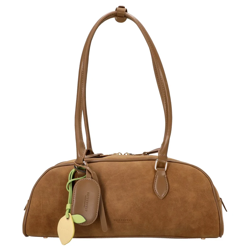 Seidenfelt Nibe - Schultertasche 39 cm (sweet caramel)