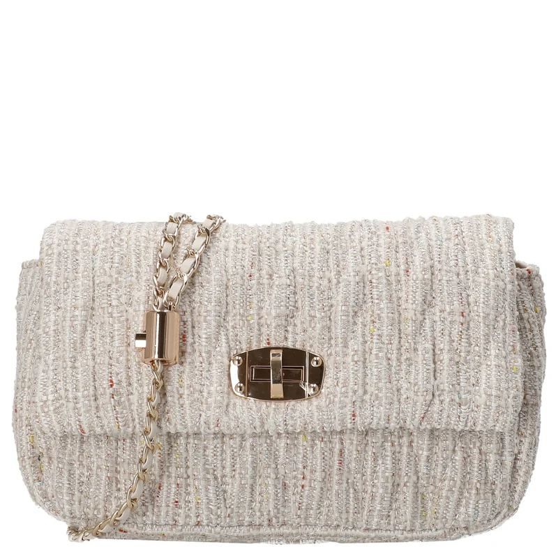 Seidenfelt Floro - Umhängetasche 24 cm (happy beige)