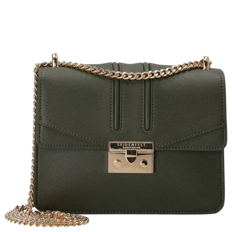 Seidenfelt Roros - Schultertasche 21 cm (olive)